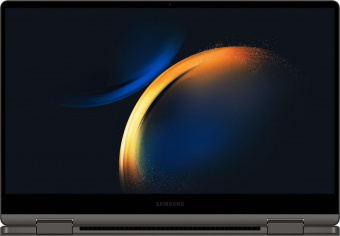 Ноутбук Samsung Galaxy book 3 360 NP730 Core i7 1360P 16Gb SSD512Gb Intel Iris Xe graphics 13.3" AMOLED Touch FHD (1920x1080) Windows 11 Professional Multi Language 64 dk.grey WiFi BT Cam (NP730QFG-KA1US) от магазина РЭССИ