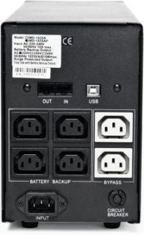 Источник бесперебойного питания Powercom Imperial IMD-1200AP 720Вт 1200ВА черный от магазина РЭССИ