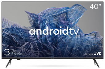 Телевизор LED Kivi 40" 40F750NB черный FULL HD 60Hz DVB-T2 DVB-C USB WiFi Smart TV от магазина РЭССИ