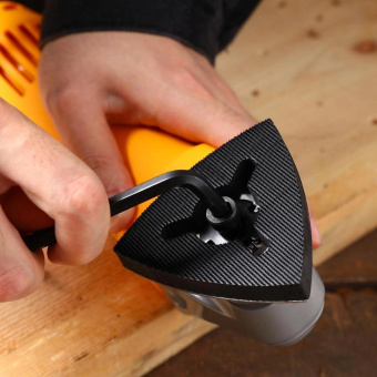 Многофункциональный инструмент Deko DKOT500 + набор предметов 10 500Вт желтый/черный (085-1135) от магазина РЭССИ