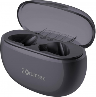 Гарнитура вкладыши A4Tech 2Drumtek B20 TWS пеп.серый/черный беспроводные bluetooth в ушной раковине (B20 ASH GREY) от магазина РЭССИ