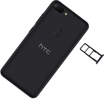 Смартфон HTC Wildfire E lite 16Gb 2Gb черный моноблок 3G 4G 2Sim 5.45" 720x1440 Android 10 GO edition 8Mpix 802.11 b/g/n/ac GPS GSM900/1800 GSM1900 TouchSc FM microSD max128Gb от магазина РЭССИ