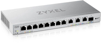 Коммутатор Zyxel XGS1250-12-ZZ0102F (L2) 8x1Гбит/с 3x10Гбит/с 1SFP+ управляемый от магазина РЭССИ