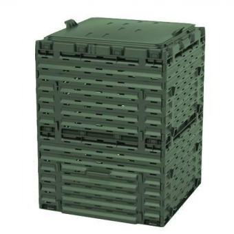 Компостер с крышкой Piteco 300 л зелёный К2130 от магазина РЭССИ