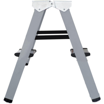 Двухсторонняя стремянка Новая Высота сталь/алюминий 2х2 ступени 1140202 от магазина РЭССИ