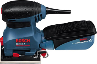 Вибро шлифовальная машина Bosch GSS 140 A 180Вт жестк.кейс (06012A8021) от магазина РЭССИ