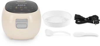 Мультиварка Hyundai HYMC-2408 3л 500Вт молочный/черный от магазина РЭССИ