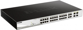 Коммутатор D-Link DGS-1210-28P/FL1A 28G 24PoE 193W управляемый от магазина РЭССИ