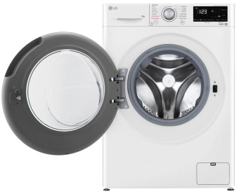 Стиральная машина LG F2V3HS4W класс: A загр.фронтальная макс.:7кг белый инвертер от магазина РЭССИ