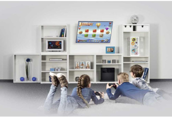 Кронштейн для телевизора Hama H-118069 черный 32"-65" макс.35кг настенный наклон от магазина РЭССИ