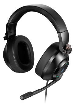 Наушники с микрофоном A4Tech Bloody G580 черный 2м мониторные USB оголовье (G580 USB /BLACK) от магазина РЭССИ