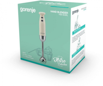Блендер погружной Gorenje HBX603RL 600Вт бежевый от магазина РЭССИ