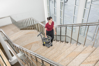 Строительный пылесос Karcher NT 22/1 Ap Te L 1300Вт (уборка: сухая/влажная) серый от магазина РЭССИ