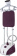 Отпариватель напольный Scarlett SC-GS130S09 1900Вт фиолетовый от магазина РЭССИ