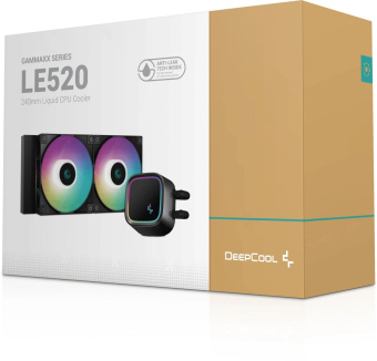 Система водяного охлаждения Deepcool LE520 ARGB Soc-AM5/AM4/1200/1700/1851 черный 4-pin 28.2-32.9dB Al 1238gr Ret (R-LE520-BKAMMN-G-1) от магазина РЭССИ