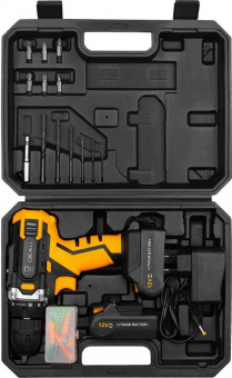 Дрель-шуруповерт Deko DKCD12FU-Li Advanced аккум. патрон:быстрозажимной (кейс в комплекте) (063-4132) от магазина РЭССИ