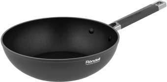 Сковорода ВОК (WOK) Rondell Stolz RDA-1771 круглая 28см покрытие: Xylan Plus ручка несъемная (без крышки) серый от магазина РЭССИ