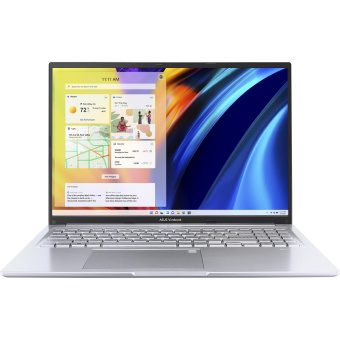 Ноутбук Asus VivoBook 16 X1605VA-MB1749 Core i7 13620H 32Gb SSD1Tb Intel Iris Xe graphics 16" IPS WUXGA (1920x1200) без ОС silver WiFi BT Cam (90NB10N2-M02620) от магазина РЭССИ