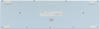 Клавиатура + мышь Acer OCC205 клав:белый/голубой мышь:белый/голубой USB беспроводная slim Multimedia (ZL.ACCEE.00C) от магазина РЭССИ
