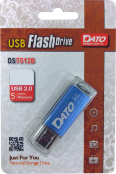 Флеш Диск Dato 8Gb DS7012 DS7012B-08G USB2.0 синий от магазина РЭССИ