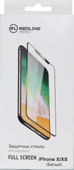 Защитное стекло для экрана Redline белый для Apple iPhone X/XS/11 Pro 1шт. (УТ000012296) от магазина РЭССИ