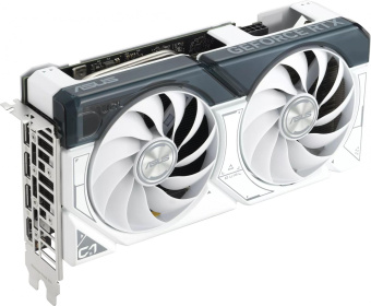 Видеокарта Asus PCI-E 4.0 DUAL-RTX4060TI-O8G-WHITE NVIDIA GeForce RTX 4060TI 8Gb 128bit GDDR6 2565/18000 HDMIx1 DPx3 HDCP Ret от магазина РЭССИ