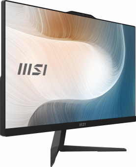 Моноблок MSI Modern AM242T 12M-087XRU 23.8" Full HD Touch i5 1240P (1.7) 8Gb SSD512Gb Iris Xe noOS GbitEth WiFi BT 120W клавиатура мышь Cam черный 1920x1080 от магазина РЭССИ