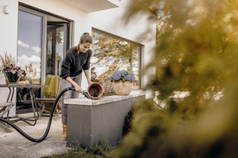 Строительный пылесос Karcher WD 5 V-25/5/22 1100Вт (уборка: сухая/сбор воды) желтый от магазина РЭССИ