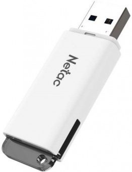 Флеш Диск Netac 16Gb U185 NT03U185N-016G-20WH USB2.0 белый от магазина РЭССИ