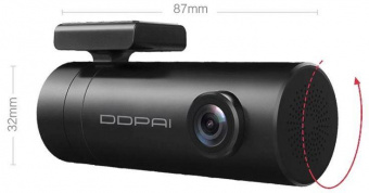 Видеорегистратор Ddpai mini Dash Cam черный 1080x1980 1080i 140гр. Hisilicon Hi3516С от магазина РЭССИ