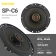 Картинка Колонки автомобильные Swat Horn SP-C6 240Вт 88дБ 4Ом 16.5см (6 1/2дюйм) (ком.:2кол.) коаксиальные двухполосные от магазина РЭССИ Колонки автомобильные Swat Horn SP-C6 240Вт 88дБ 4Ом 16.5см (6 1/2дюйм) (ком.:2кол.) коаксиальные двухполосные от магазина РЭССИ