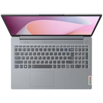 Ноутбук Lenovo IdeaPad Slim 3 15AMN8 Ryzen 5 7520U 8Gb SSD256Gb AMD Radeon 610M 15.6" TN FHD (1920x1080) noOS grey WiFi BT Cam (82XQ0006RK) от магазина РЭССИ