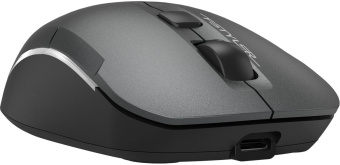 Мышь A4Tech Fstyler FB26CS Air2 серый/черный оптическая (2000dpi) silent беспроводная BT/Radio USB для ноутбука (4but) от магазина РЭССИ