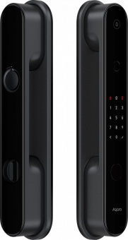 Умный замок Aqara D100 Zigbee врезной разбл.отпеч.паль. 2480mAh черный (ZNMS20LM) от магазина РЭССИ