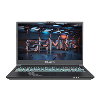 Ноутбук Gigabyte G5 Core i5 13500H 16Gb SSD512Gb NVIDIA GeForce RTX4060 8Gb 15.6" IPS FHD (1920x1080) Free DOS black WiFi BT Cam (KF5-53KZ353SD) от магазина РЭССИ