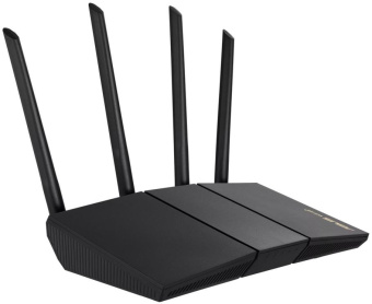 Роутер беспроводной Asus RT-AX57 AX3000 10/100/1000BASE-TX черный от магазина РЭССИ