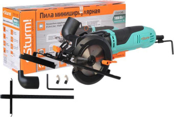 Циркулярная пила (дисковая) Sturm! CS5012MS 1000Вт (ручная) от магазина РЭССИ