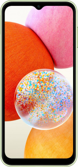Смартфон Samsung SM-A145 Galaxy A14 128Gb 4Gb светло-зеленый моноблок 3G 4G 2Sim 6.6" 1080x2408 Android 13 50Mpix 802.11 a/b/g/n/ac GPS GSM900/1800 GSM1900 TouchSc microSD max1024Gb от магазина РЭССИ