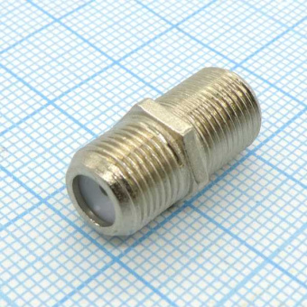 Переходник  гнездо F - гнездо F "бочка" от магазина РЭССИ