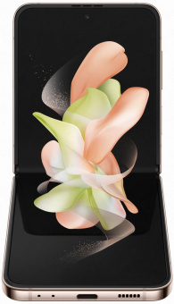 Смартфон Samsung SM-F721B Galaxy Z Flip 4 256Gb 8Gb золотистый раскладной 3G 4G 1Sim 6.7" 1080x2640 Android 12 12Mpix 802.11 a/b/g/n/ac/ax NFC GPS GSM900/1800 GSM1900 TouchSc Protect от магазина РЭССИ