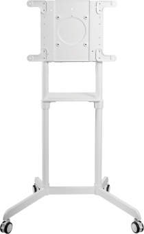 Стойка для телевизора Cactus CS-ST1146WT белый 37"-70" макс.70кг напольный мобильный от магазина РЭССИ