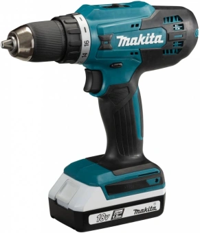 Дрель-шуруповерт Makita HP488D002 18Вт аккум. патрон:быстрозажимной (кейс в комплекте) от магазина РЭССИ