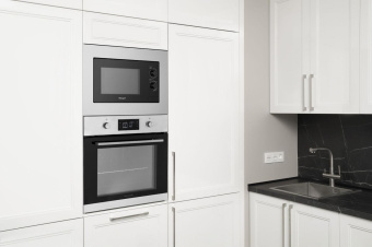 Микроволновая печь Weissgauff HMT-2015 Grill 20л. 700Вт нержавеющая сталь (встраиваемая) от магазина РЭССИ