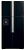 Холодильник Hitachi R-W660PUC7 GBK 2-хкамерн. черное стекло (двухкамерный) от магазина РЭССИ
