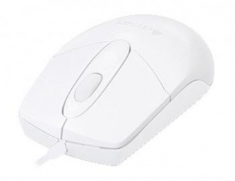 Мышь A4Tech OP-720 белый/серый оптическая (1000dpi) USB (3but) от магазина РЭССИ