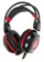 Наушники с микрофоном A4Tech Bloody G300 черный/красный 2.2м мониторные оголовье (G300 BLACK+RED) от магазина РЭССИ