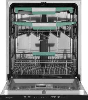Посудомоечная машина встраив. Weissgauff BDW 6136 D Inverter AutoOpen Infolight 2100Вт полноразмерная инвертер от магазина РЭССИ