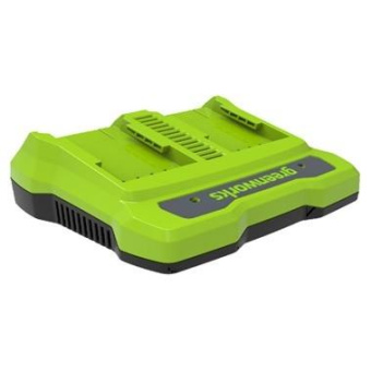 Устройство зарядное для 2-х аккумуляторов G24x2UC2 24 В GreenWorks 2931907 от магазина РЭССИ