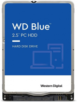 Жесткий диск WD SATA-III 2Tb WD20SPZX Notebook Blue (5400rpm) 128Mb 2.5"
