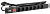 PDU 7 розеток DIN49440 (нем. станд.) с LED выключателем, 1U, шнур 2м вилка DIN49441 (нем. станд.), профиль из ПВХ, черный от магазина РЭССИ